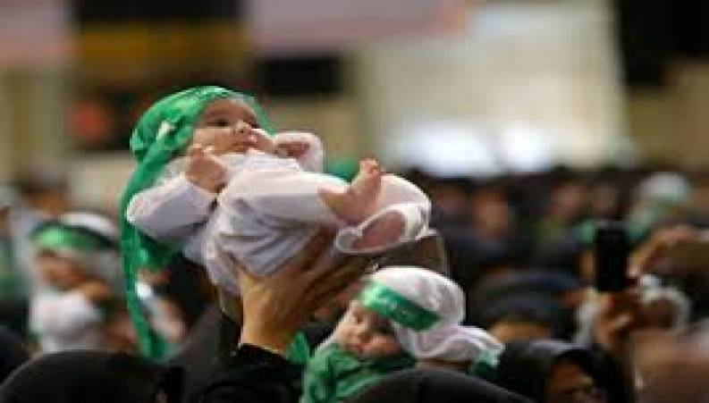 گزیده ای از همایش شیرخوارگان حسینی در مصلی تهران