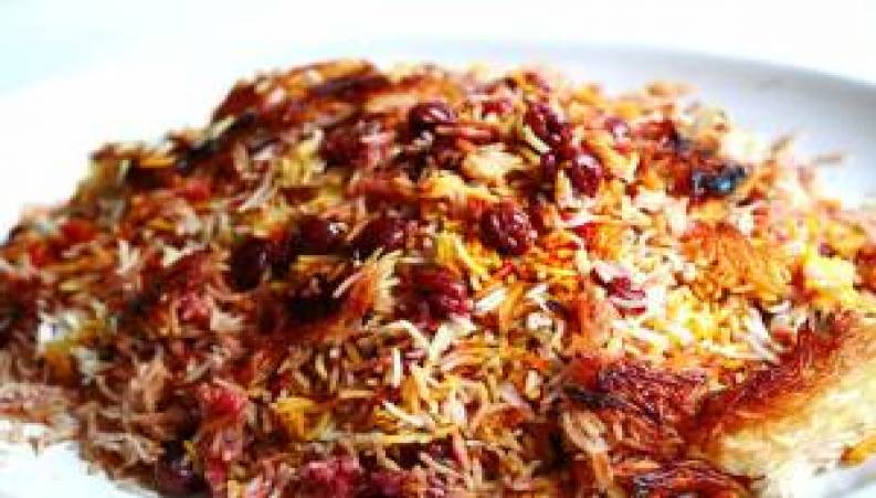 طرز تهیه ی آلبالو پلو با مرغ