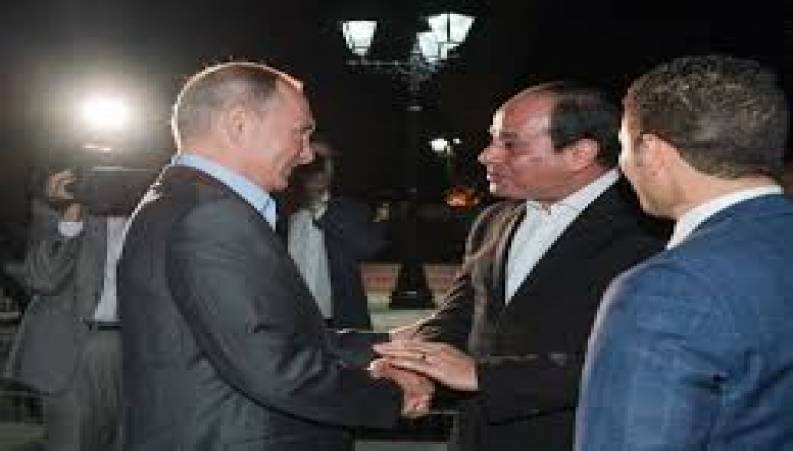 وقتی پوتین برای رئیس جمهور مصر رانندگی میکند 