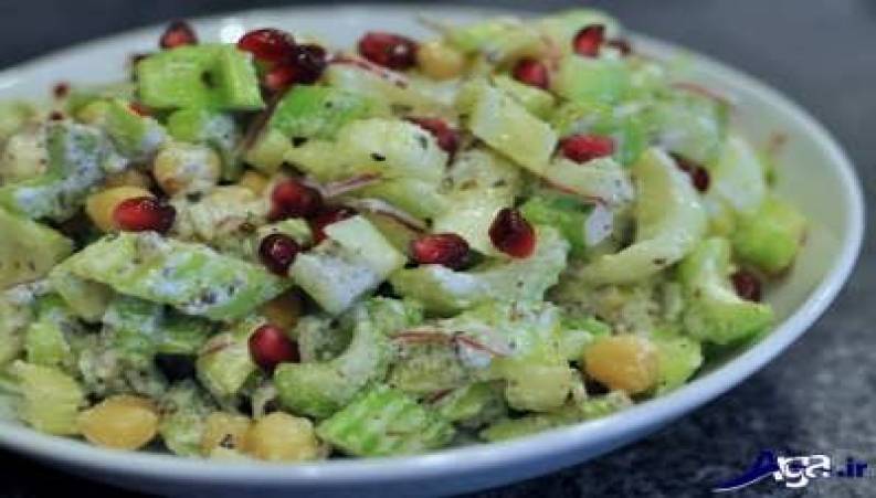 طرز تهیه ی سالاد کرفس