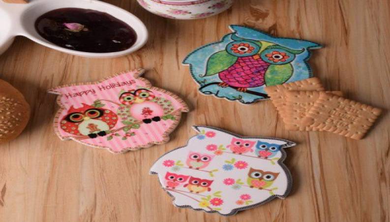 آموزش ساخت زیرلیوانی های زیبا با سفال