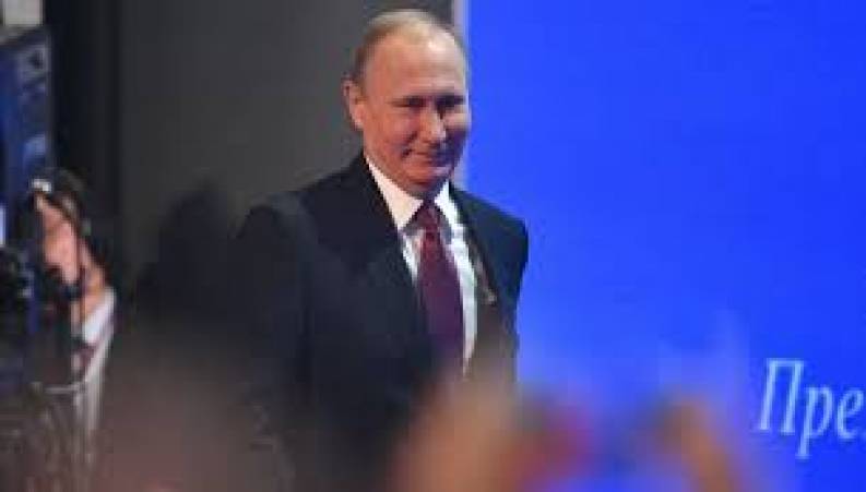 حضور پوتین در جشن ملی روز وحدت روسیه