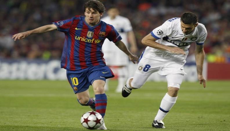 خلاصه ی بازی بارسلونا - اینتر