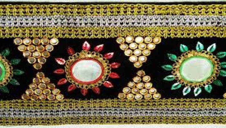 آموزش جدید آینه دوزی 