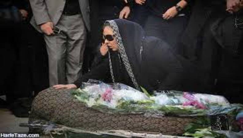 مراسم تشییع زنده یاد پیام صابری 