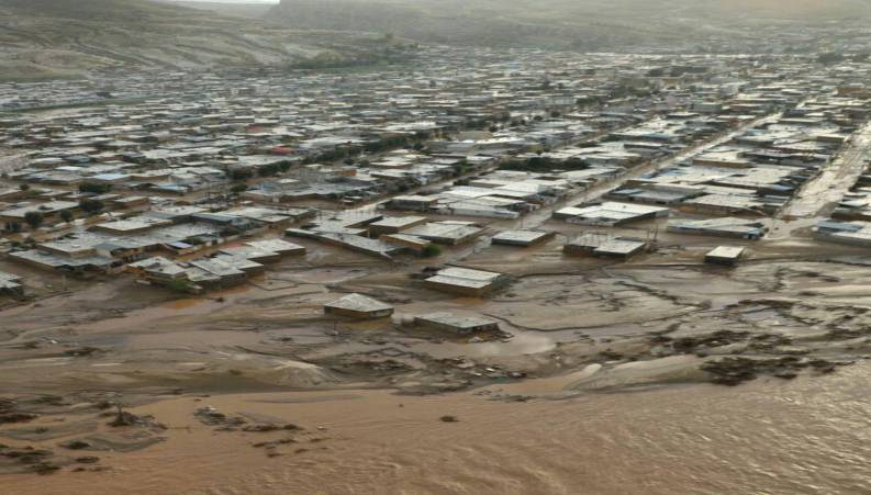 جاده شوش در سیل