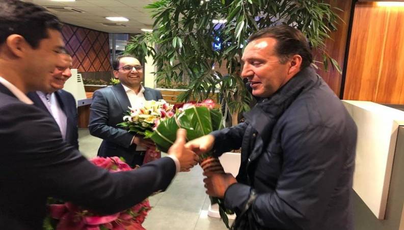 لحظه ورود ویلموتس به تهران