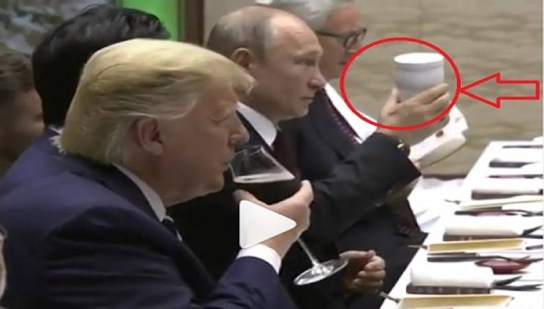 لیوان پوتین در نشست جی ۲۰ خبرساز شد!