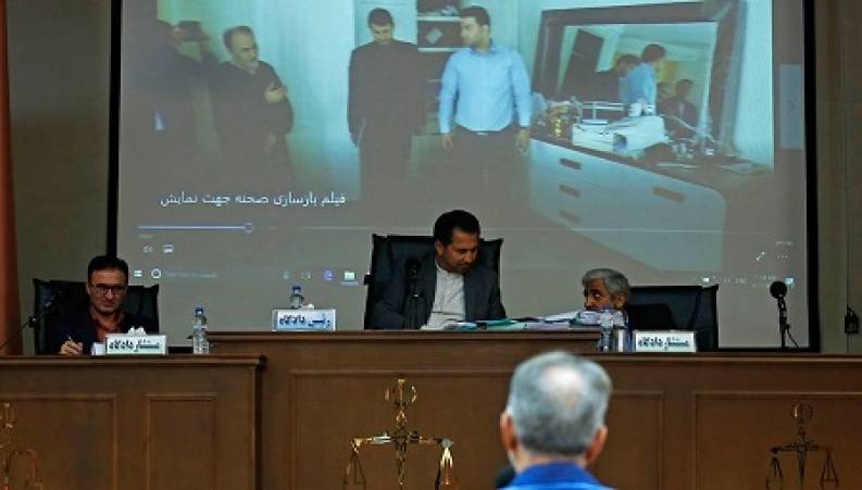 فیلم منتشر شده از بازسازی صحنه قتل میترا استاد