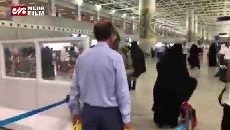 خوش رفتاری عربستانی ها با زائران ایرانی