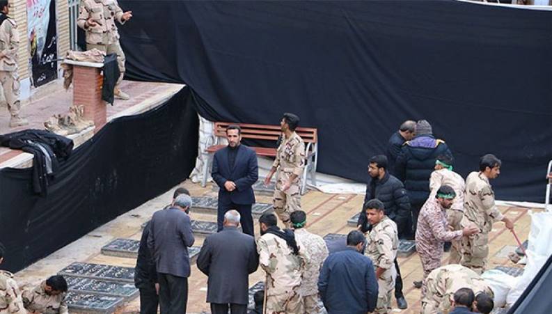 قبر شهید حاج قاسم سلیمانی | آرامگاه سردار شهید قاسم سلیمانی در کرمان