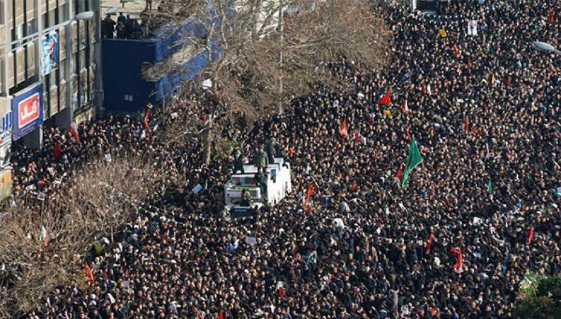 حمله موشکی گسترده سپاه پاسداران به پایگاه نظامی آمریکا در عراق 