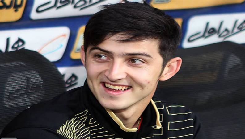 جشن تولد سردار آزمون مهاجم تیم ملی در باشگاه ساپیا