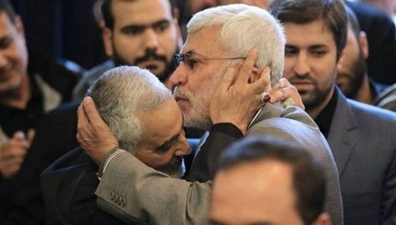محل شهادت حاج قاسم سلیمانی و همرزمانش
