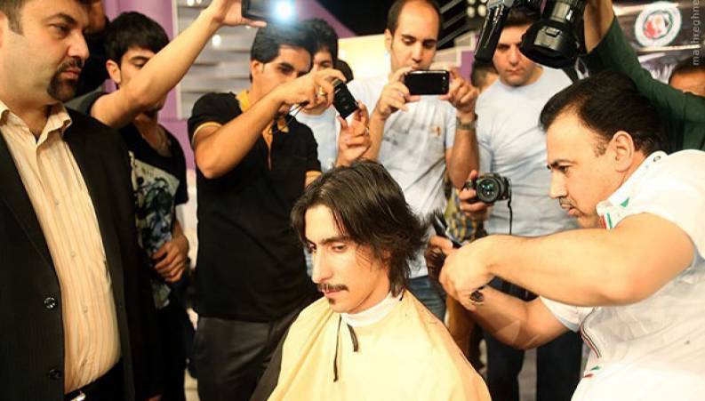 مسابقات جالب بهترین آرایشگران ایران 