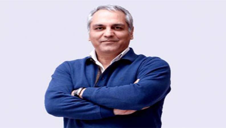 لحظه ورود مهران مدیری به پردیس ملت برای اکران «درخت گردو»