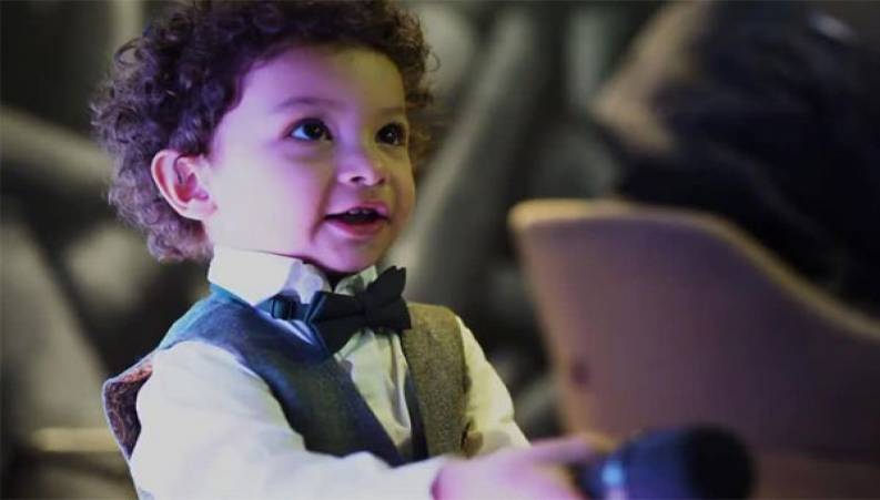 تولد مجلل و فوق لاکچری پسر سپهر حیدری 