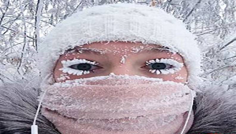 تا کنون دمای منفی ۵۳ درجه را دیده بودید  ببینید 