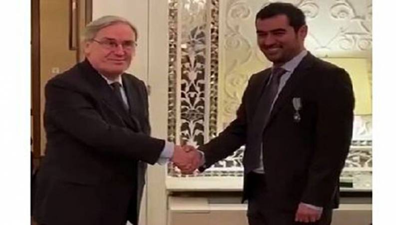 شهاب حسینی، شوالیه شد