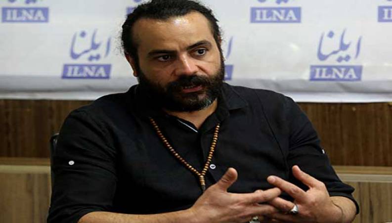 مراسم خاکسپاری ابراهیم اثباتی همسر نسیم ادبی بطور کامل