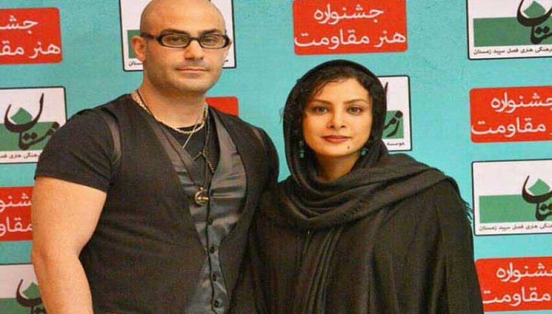 ناراحتی و دلواپسی حدیثه تهرانی برای حال بد همسرش کیان 