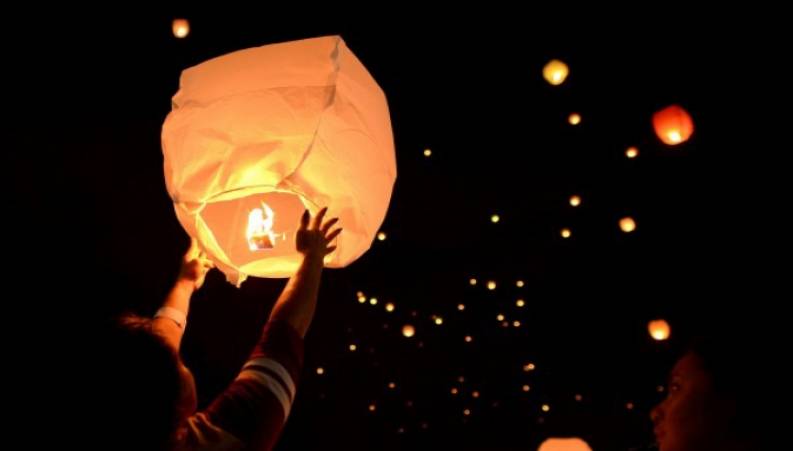 بالن آرزوها در تهران باعث این آتش سوزی شد