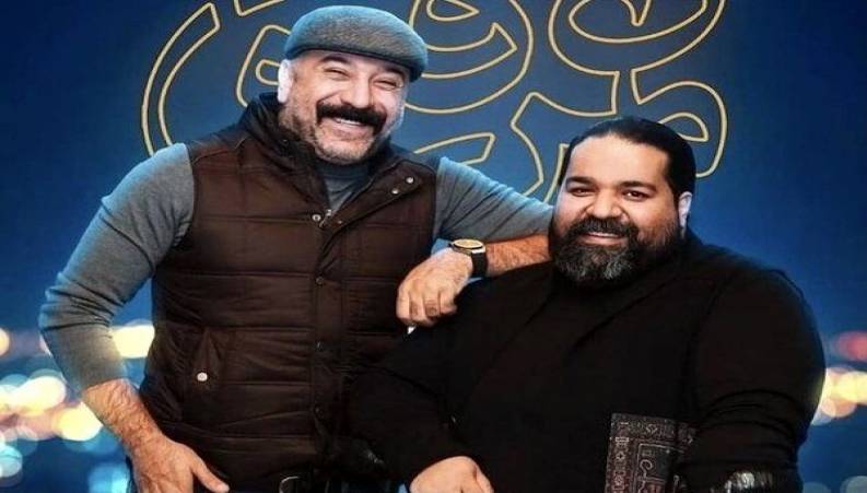 صحبت های رضاصادقی برسر مزار علی انصاریان در بهشت زهرا