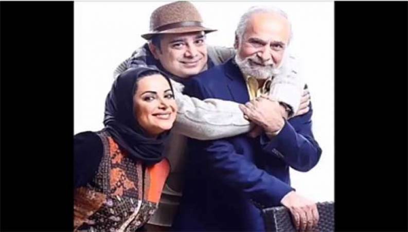 هنرمندان در کنار پدرشان