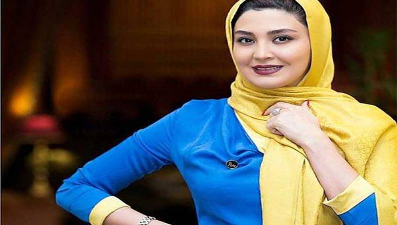 گشت و گذار مریم معصومی به همدان و زیر بارش برف شدید