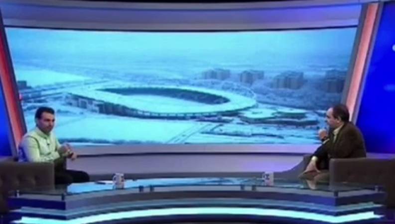 سوتی عجیب صداوسیما و پیمان یوسفی روی آنتن زنده