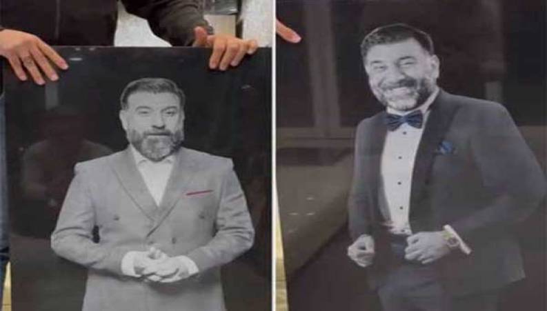 نصب کامل سنگ مزار زنده یاد علی انصاریان در بهشت زهرا