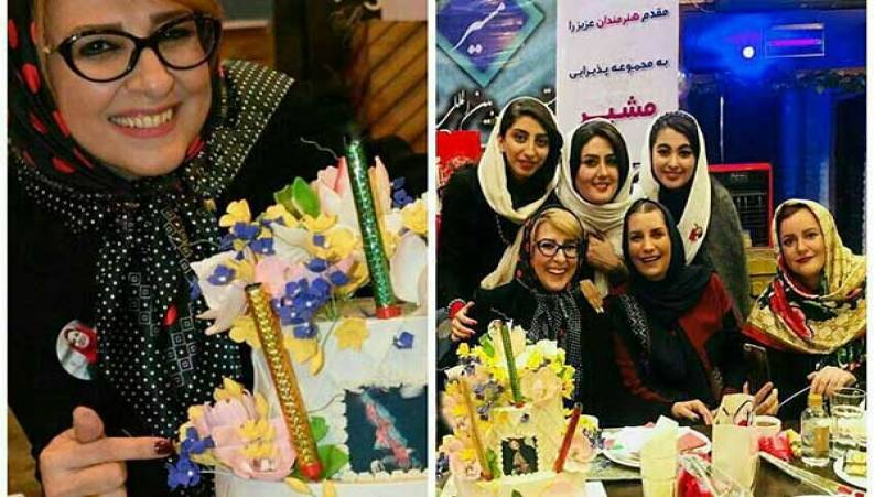 ویدیو شادی که مرجانه گلچین برای روز تولدش منتشر کرد 