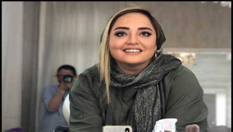 هدیه جالب علی اوجی برای تولد همسرش نرگس محمدی 