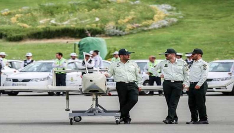 انتشار یک ویدیو از جریمه خودروها با پهپاد توسط پلیس