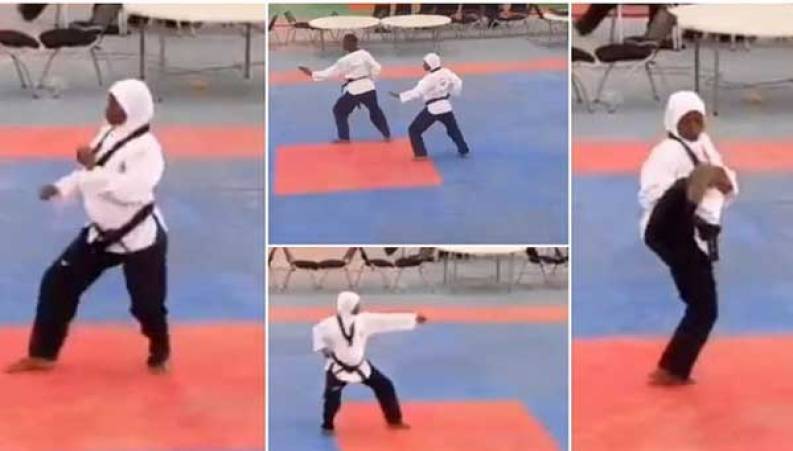 زن جوان تکواندوکار باردار طلا گرفت!