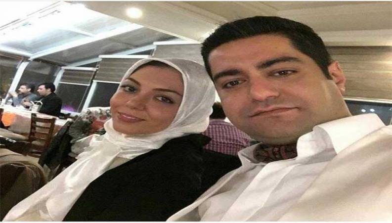 اشک و ناله های دردناک سجاد عبادی همسر آزاده نامداری در مراسم ترحیم