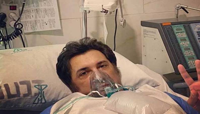 صحبت‌های حسام نواب صفوی که به علت کرونا درسی سی یو بیمارستان بستری است