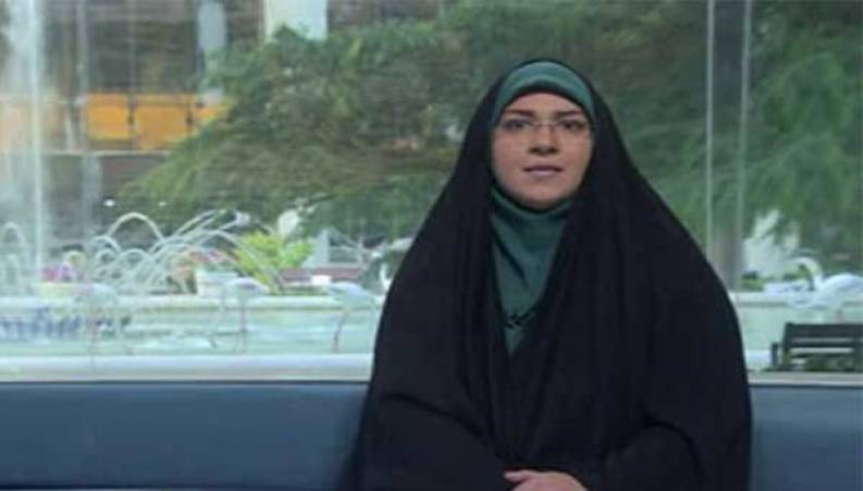 تُپُق جالب گوینده زن خبر بامدادی شبکه یک سیما