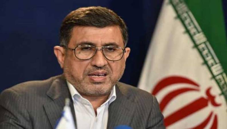 شوخی روحانی با تیپ عجیب و غریب عزیزاله شهبازی استاندار البرز