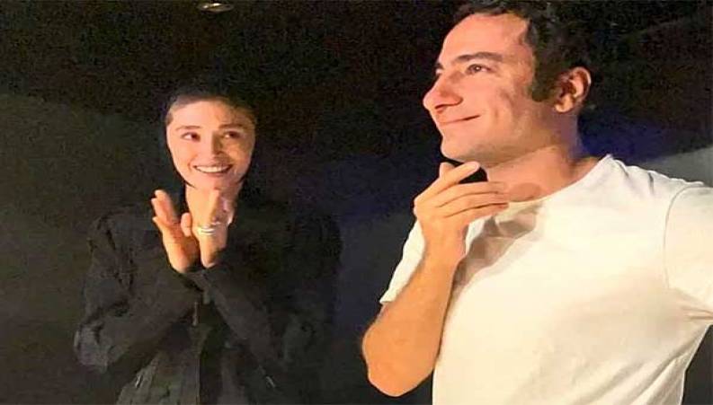  ویدئویی احساسی نوید محمدزاده و فرشته حسینی برای تولد خانم بازیگر