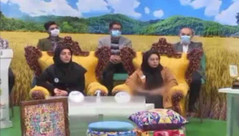 سانسور عجیب دست یک زن جوان در صدا و سیما باز سوژه شد