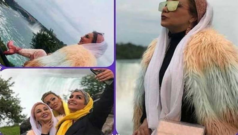 فیلم خوشگذرانی بهنوش بختیاری در کانادا جنجالی شد