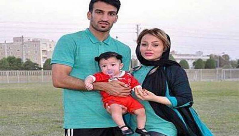 دختر حسین ماهینی فوتبالیست برنامه زنده را بهم ریخت!