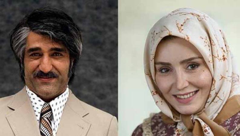 تست گریم بازیگران زیرخاکی در پشت صحنه این سریال