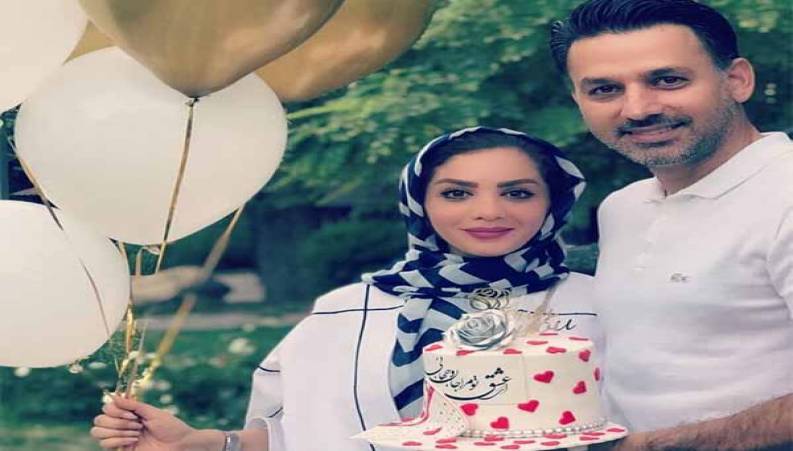 دسر انبه به سبک مبینا نصیری تازه عروس تلویزیون در خانه اش