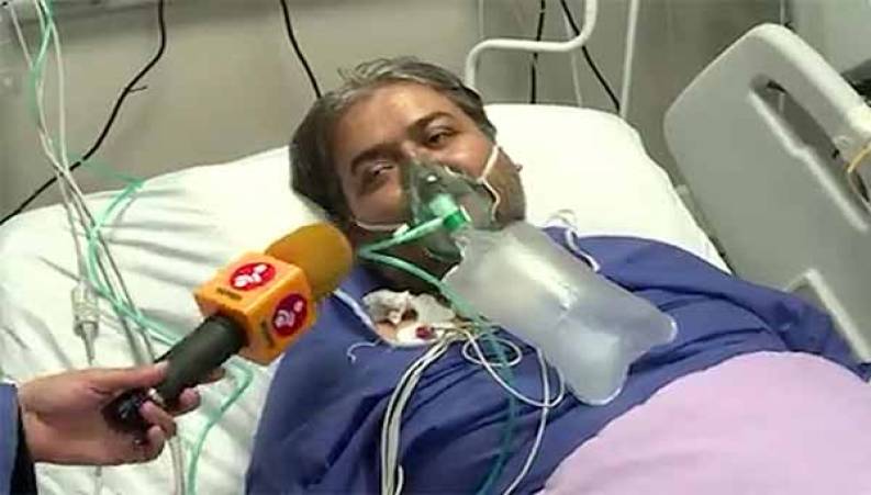 فرهاد همتی همکار رسانه ای صدا و سیما قبل از درگذشت با کرونا!