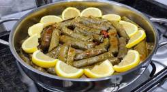 طرز تهیه دلمه برگ ترکیه ای