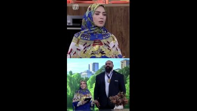 شوکه شدن مجری تلویزیون از دیدن هیکل قوی‌ترین مرد ایران؛ تفاوت قد و جثه حیرت‌انگیز بود + فیلم