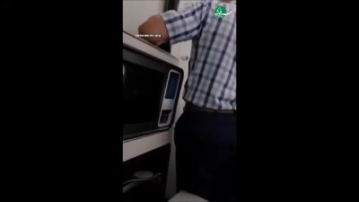ویدیویی جدید از درگیری خونین در هواپیمای فلای‌دبی + فیلم