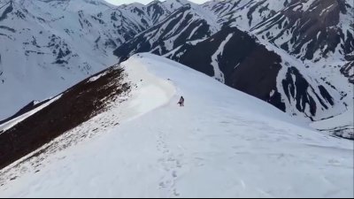 لحظه نجات خلبان ایرانی پس از سرنگونی جنگنده توسط اف-۳۵ | لحظه پیدا شدن خلبان ایرانی پس از…